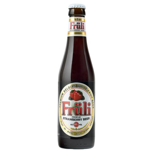 Fruli Premium Strawberry Beer 330ml-World Beer-5412186002474-Fountainhall Wines