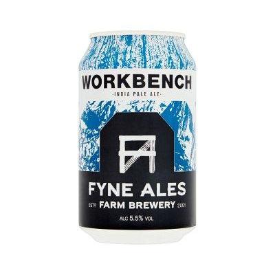 Fyne Ales Workbench - IPA 330ml Can-Scottish Beers-5060041571117-Fountainhall Wines