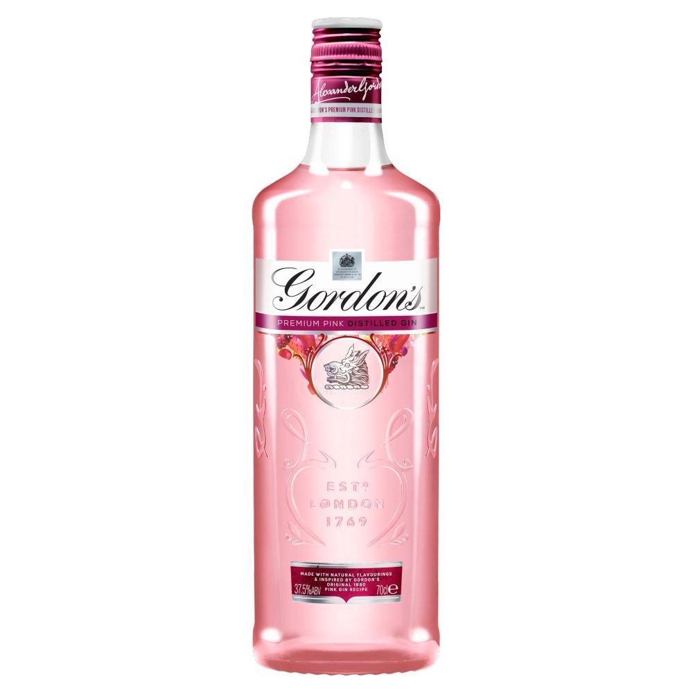 Gordon's Premium Pink Gin 70cl-Gin-5000289929417-Fountainhall Wines
