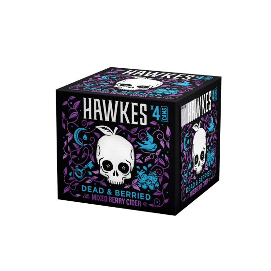 Hawkes Dead And Berried - Mixed Berry Cider 330ml Can-Cider-5060368620291-Fountainhall Wines