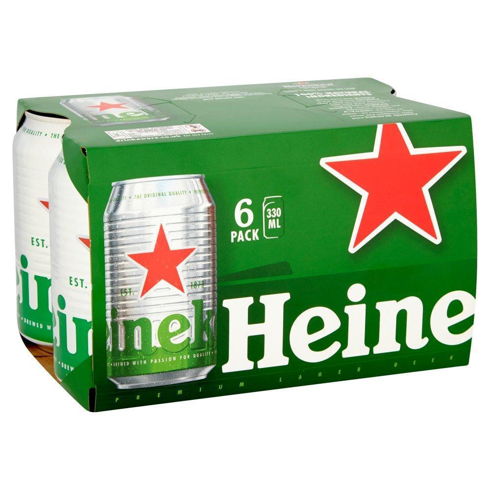 Heineken Mini Keg 6x330ml Can-World Beer-8712000050733-Fountainhall Wines