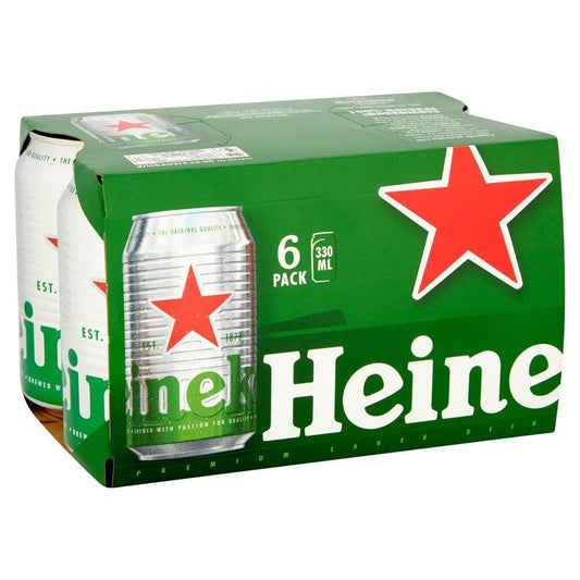 Heineken Mini Keg 6x330ml Can-World Beer-Fountainhall Wines