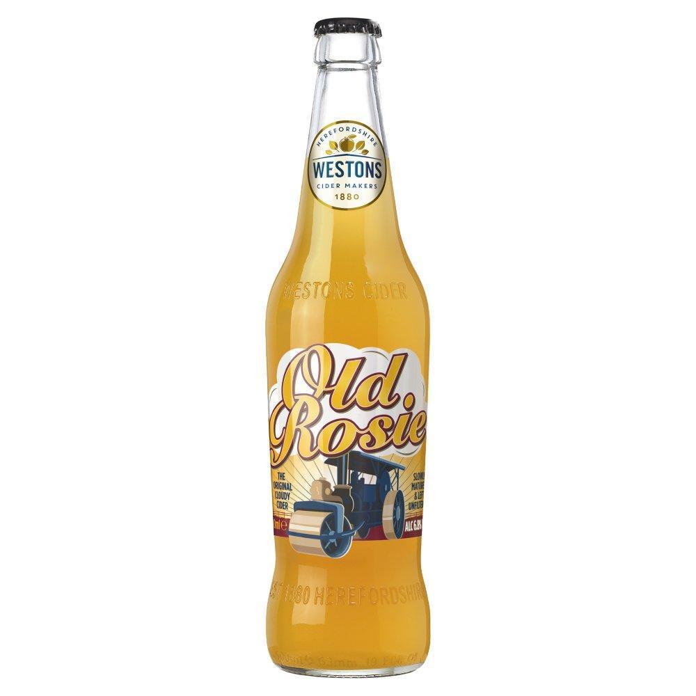Henry Westons Old Rosie The Original Cloudy Cider 500ml-Cider-5014201701586-Fountainhall Wines