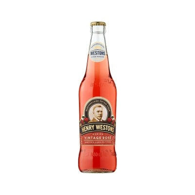 Henry Westons Vintage Rose Cider 500ml-Cider-Fountainhall Wines