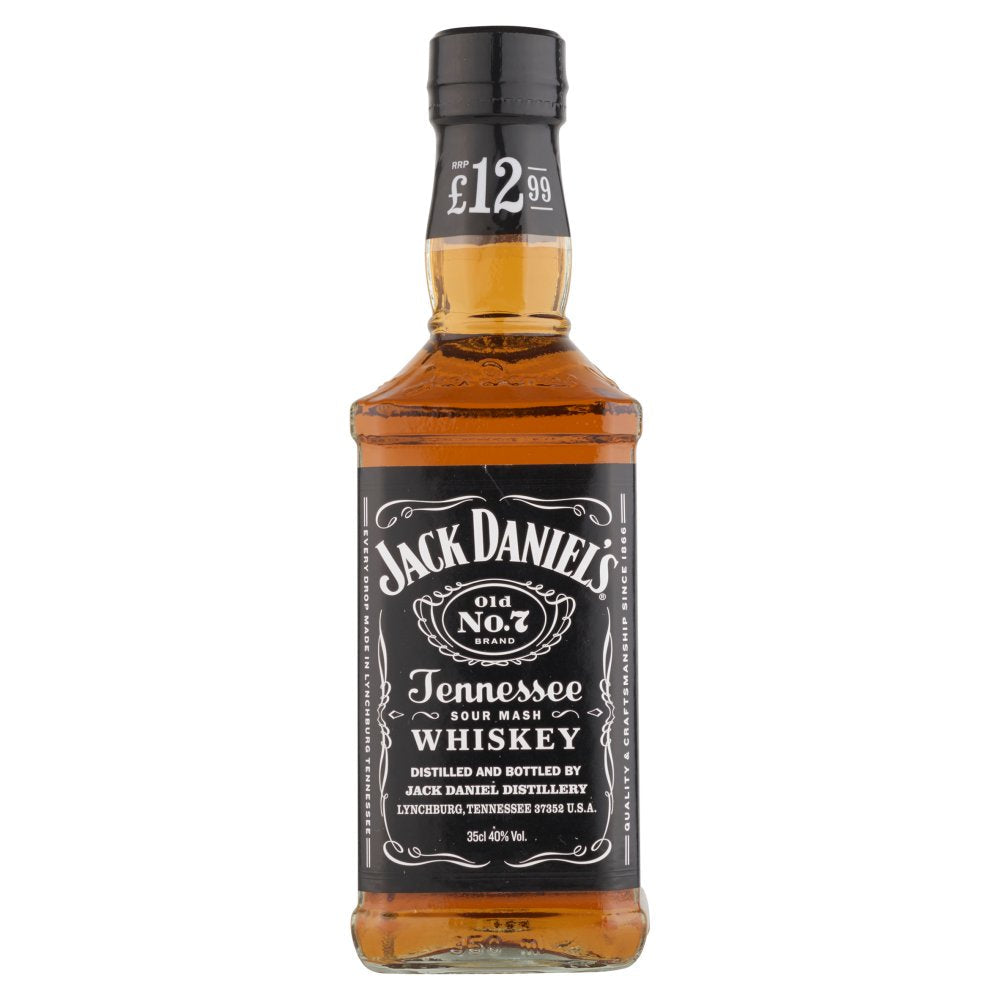 Jack Daniels Old No.7 Tennessee Whiskey 35cl (Price Marked £12.99)-American Whiskey-5099873001578-Fountainhall Wines