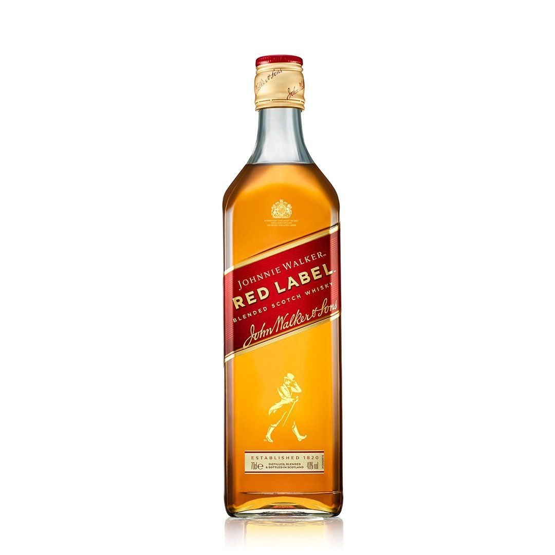 Johnnie Walker Red Label Blended Scotch Whisky-Deluxe Whisky / Imported Whisky-5000267014203-Fountainhall Wines