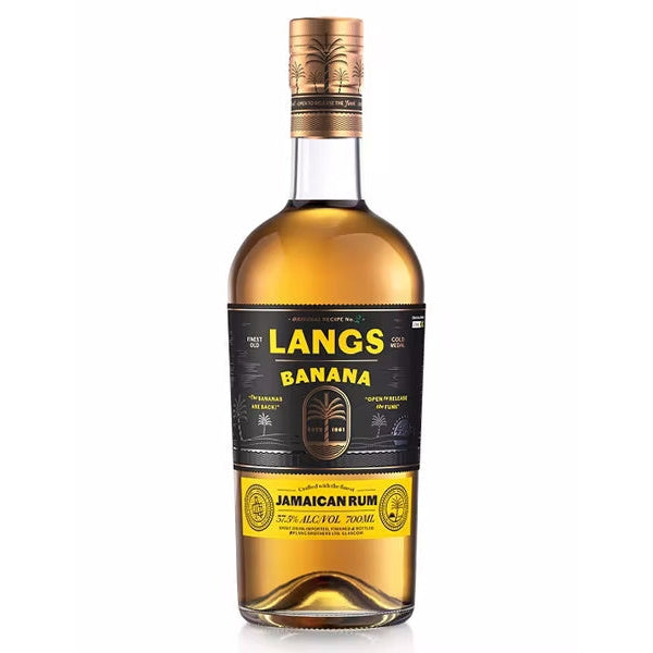 Langs Banana Rum 70cl-Flavoured Rum-Fountainhall Wines