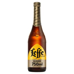 Leffe Blonde Abbey Beer 750ml-World Beer-5410228102762-Fountainhall Wines