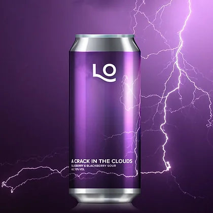 Loch Lomond Brewery A Crack in the Clouds - Raspberry, Blueberry & Blackberry Sour 440ml-Scottish Beers-5060288492442-Fountainhall Wines