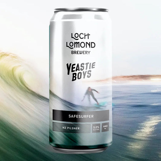 Loch Lomond Brewery Safesurfer - NZ Pilsner 440ml-Scottish Beers-5060288491322-Fountainhall Wines