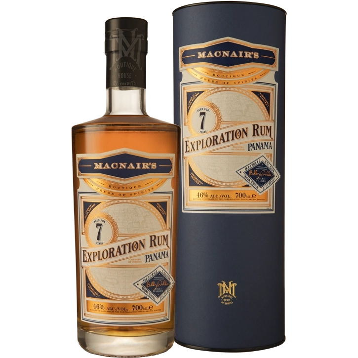 MacNair's Exploration Rum Panama 7 Year Old-Rum-5060568323459-Fountainhall Wines