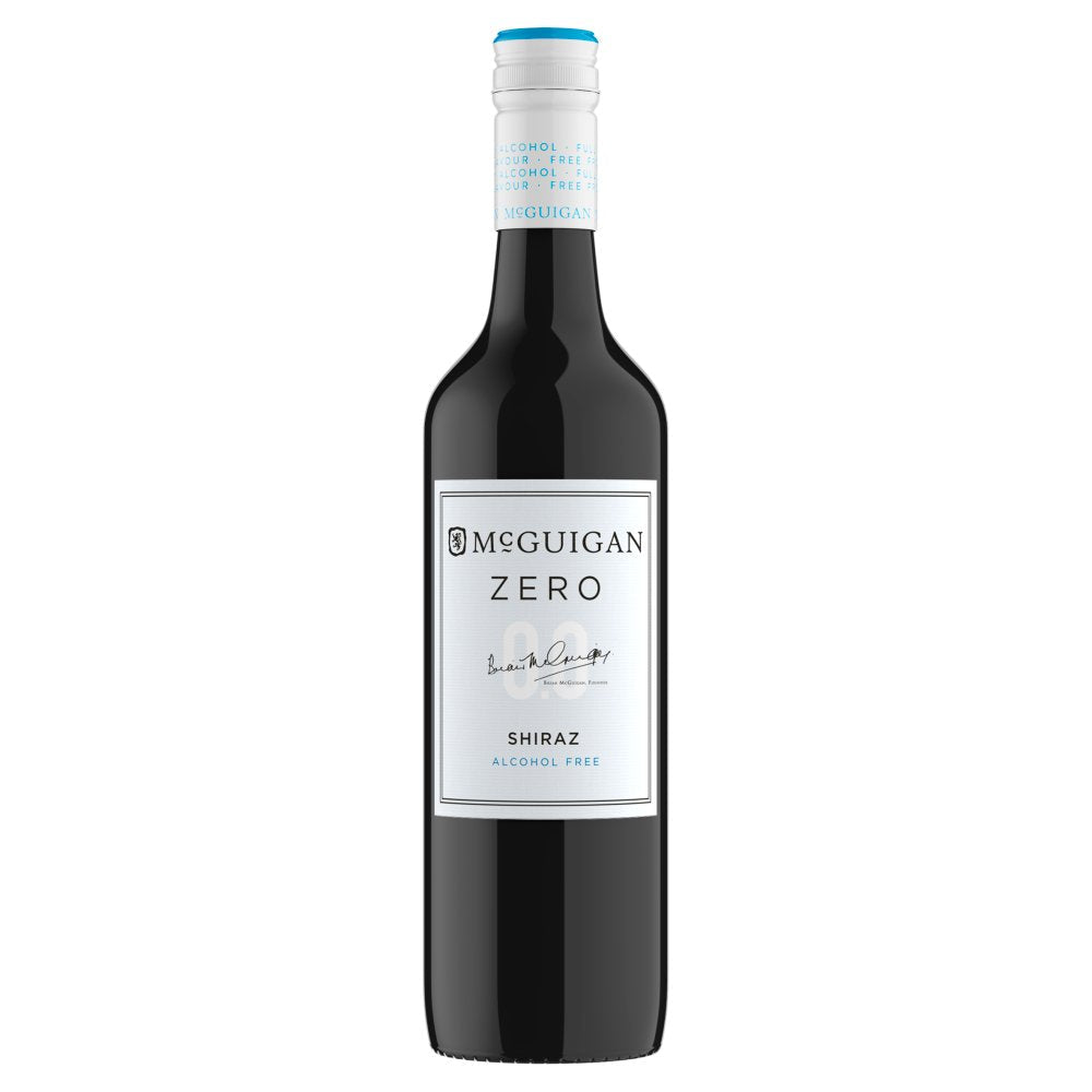 McGuigan Zero Shiraz Alcohol Free-Red Wine-9310415017915-Fountainhall Wines