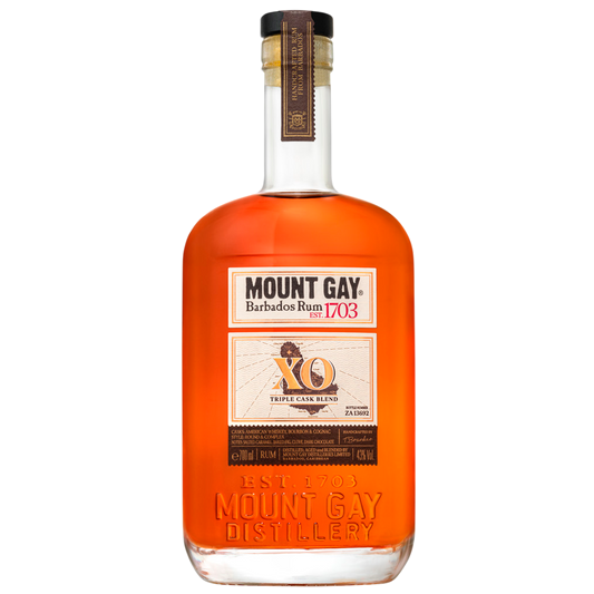 Mount Gay XO Triple Cask Blend Reserve Rum 70cl-Rum-Fountainhall Wines