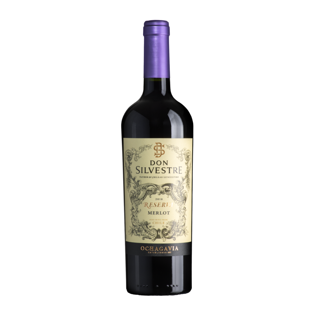 Ochagavia Don Silvestre Reserva Merlot-Red Wine-7804350596250-Fountainhall Wines