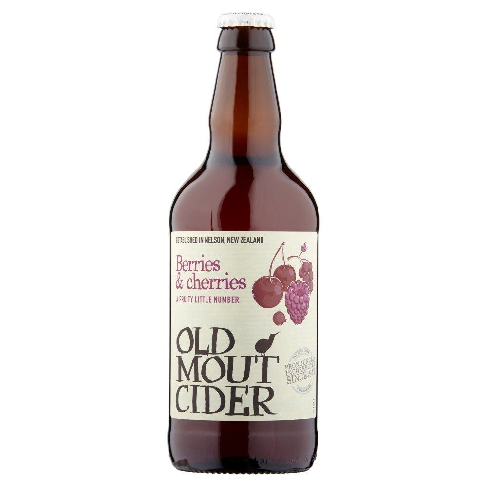 Old Mout Berries & Cherries 500ml-Cider-5035766044635-Fountainhall Wines