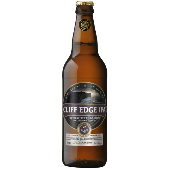 Orkney Cliff Edge IPA 500ml-Scottish Beers-5025139000917-Fountainhall Wines