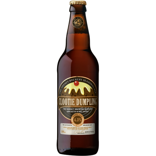 Orkney Clootie Dumpling - Tawny Ale 500ml-Scottish Beers-5025139000405-Fountainhall Wines