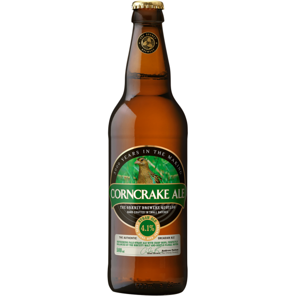 Orkney Corncrake - Golden Ale 500ml-Scottish Beers-5025139000429-Fountainhall Wines