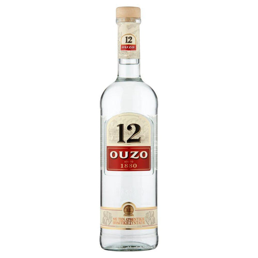 Ouzo 12 70cl-Liqueurs-Fountainhall Wines