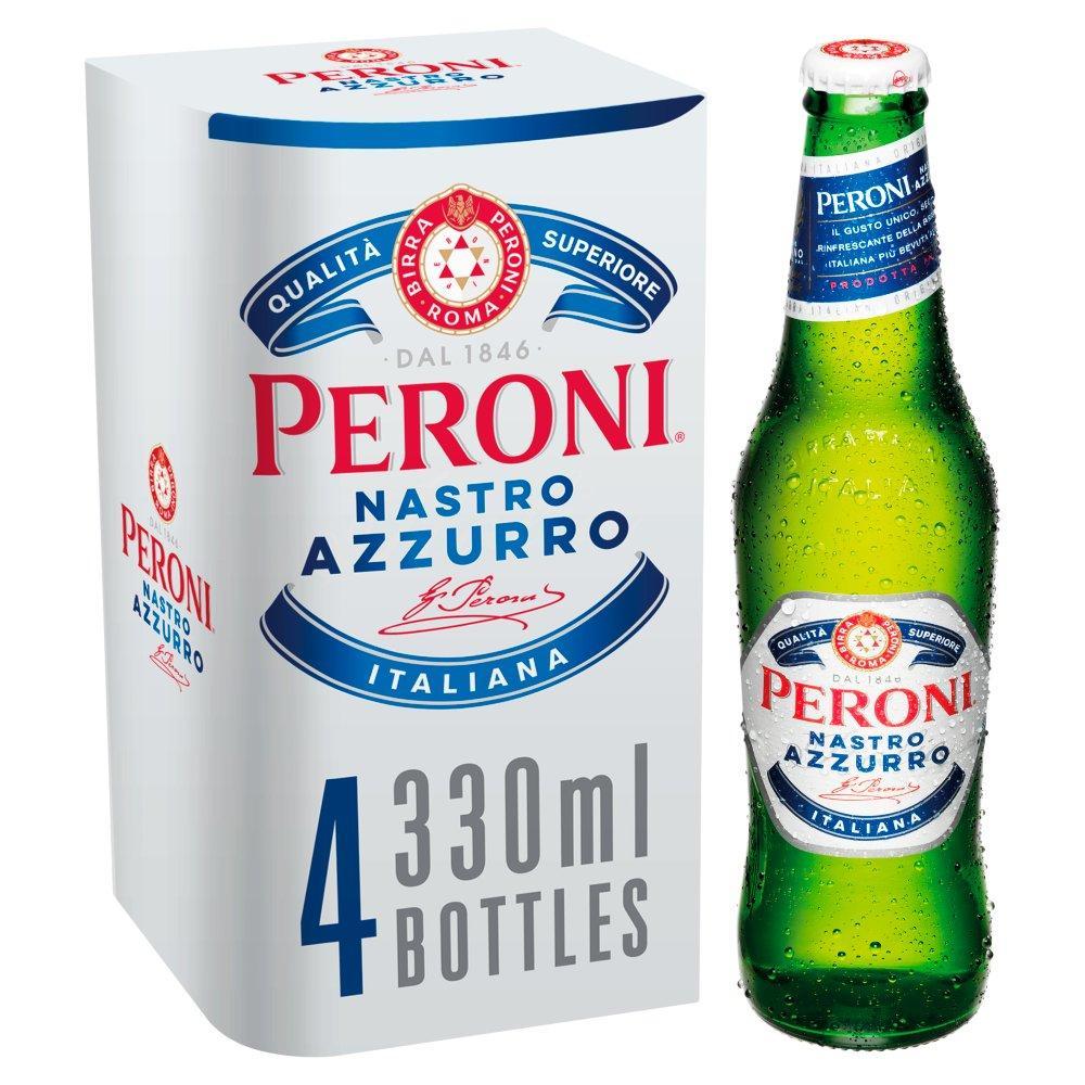 Peroni Nastro 4x330ml-World Beer-8008440512444-Fountainhall Wines