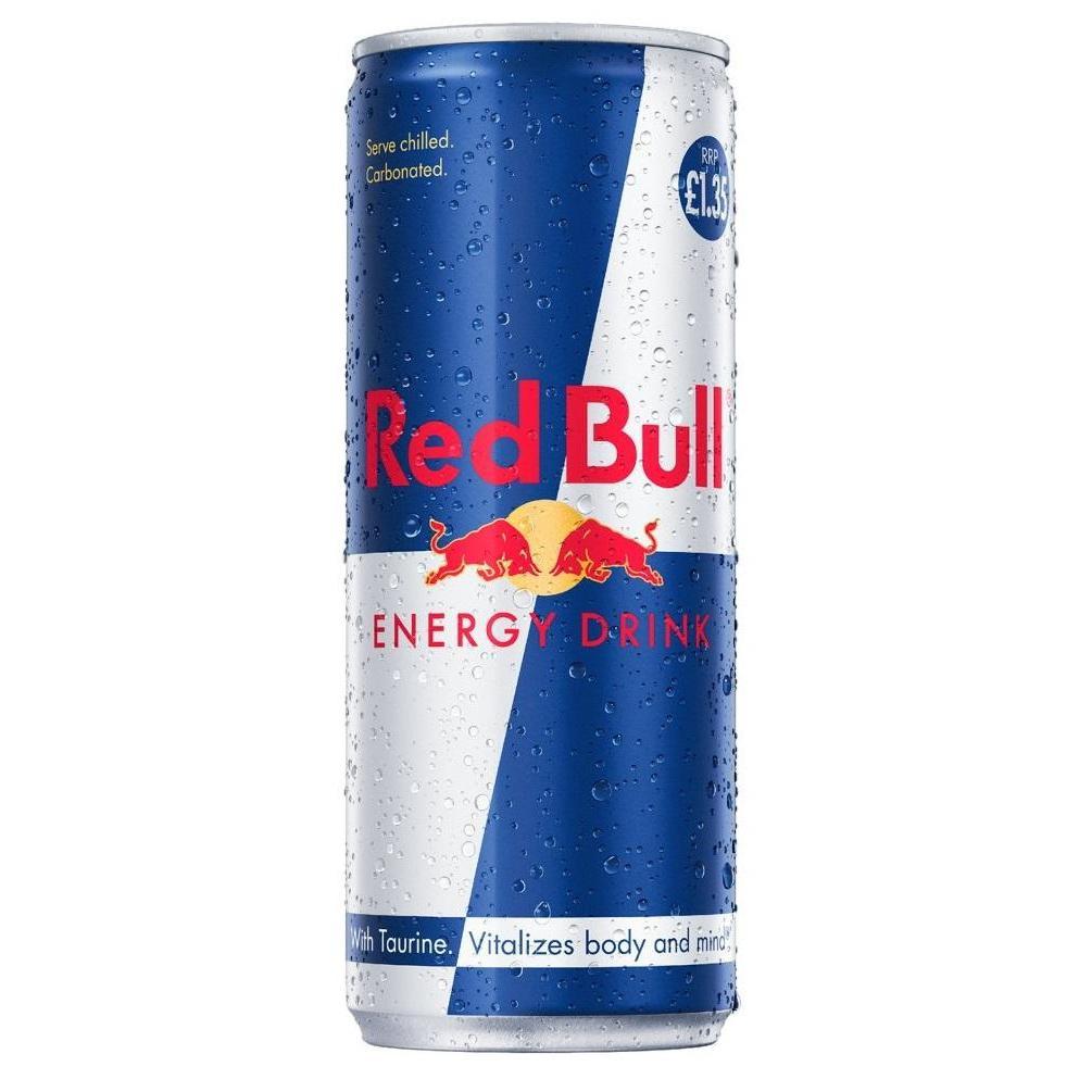 Red Bull 250ml Can (Price Marked £1.35)-Soft Drink-90446061-Fountainhall Wines