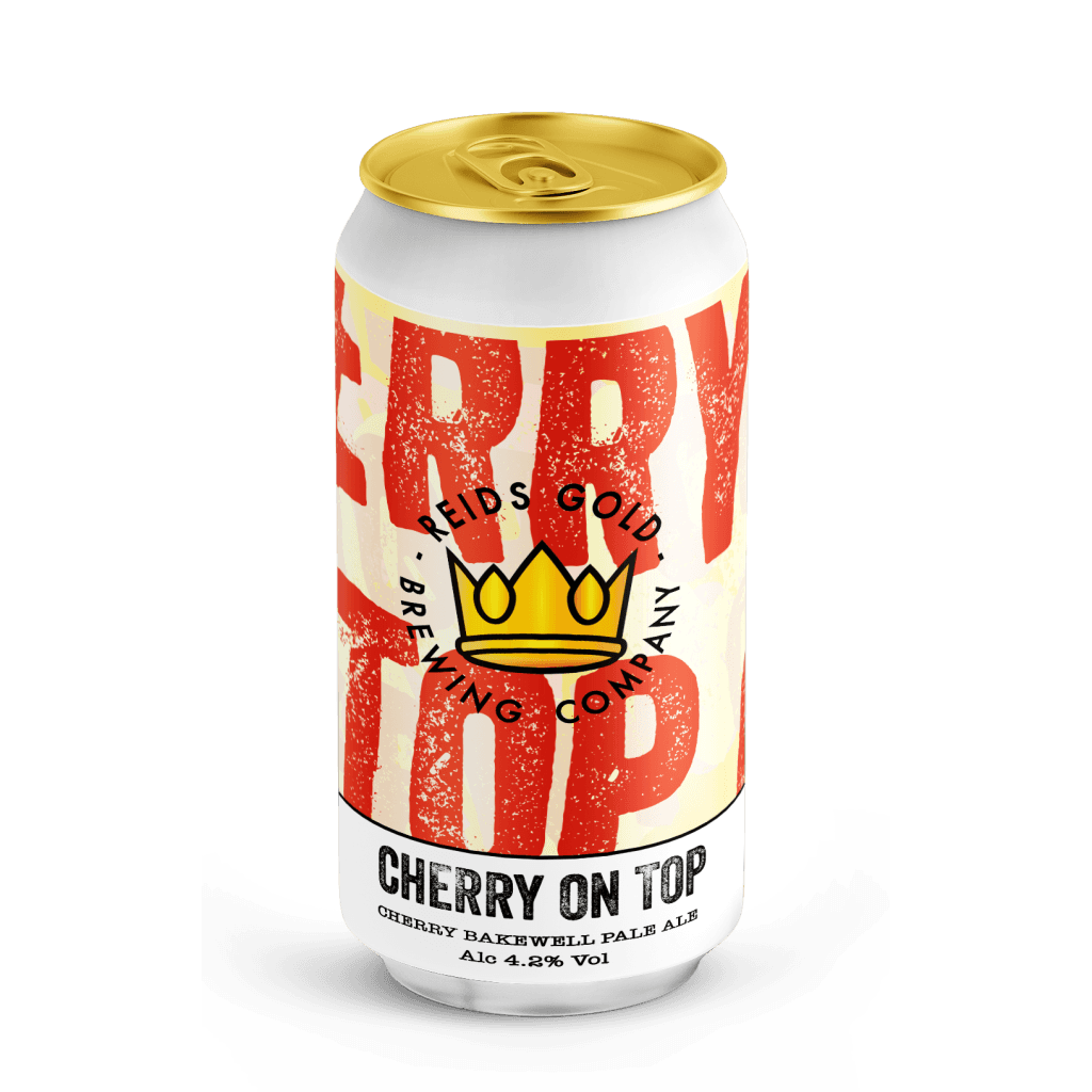 Reids Gold Cherry On Top - Cherry Bakewell Pale Ale 440ml Can-Scottish Beers-9503642426265-Fountainhall Wines