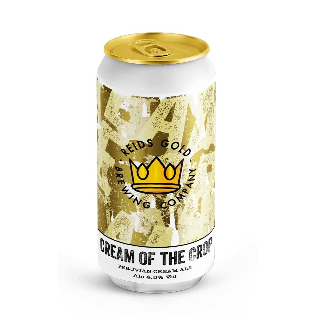 Reids Gold Cream Of The Crop - Peruvian Cream Ale 440ml-Scottish Beers-9502856381278-Fountainhall Wines