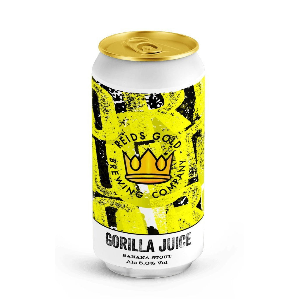 Reids Gold Gorilla Juice - Banana Stout 440ml-Scottish Beers-9503317997717-Fountainhall Wines