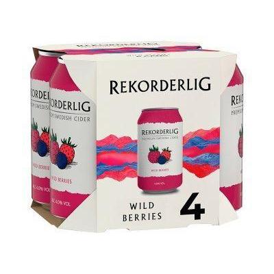 Rekorderlig Wild Berries Premium Swedish Cider 4x330ml-Cider-7311100423006-Fountainhall Wines