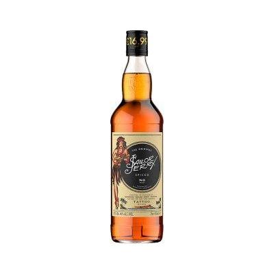 Sailor Jerry 70cl (Price Marked £16.99)-Spiced Rum-5010327405766-Fountainhall Wines