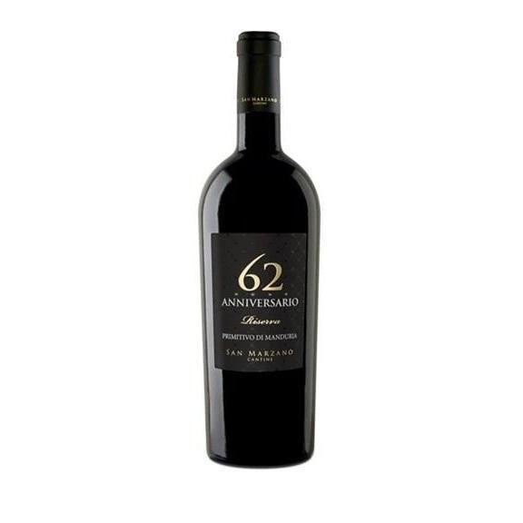 San Marzano Anniversario 62 Primitivo di Manduria Riserva-Red Wine-8023354132410-Fountainhall Wines