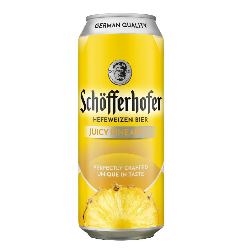 Schofferhofer Juicy Pineapple 2.5% 500ml Can-World Beer-Fountainhall Wines