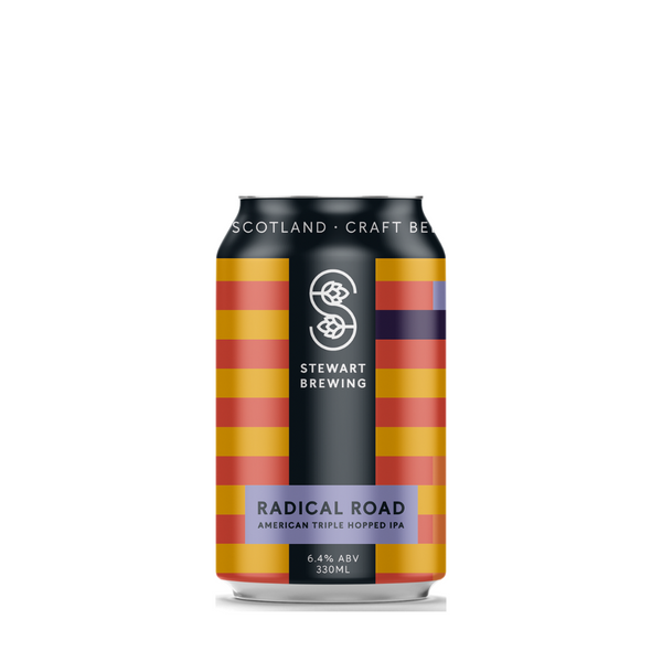 Stewart Brewing Radical Road - American Triple Hopped IPA 330ml-Scottish Beers-Fountainhall Wines