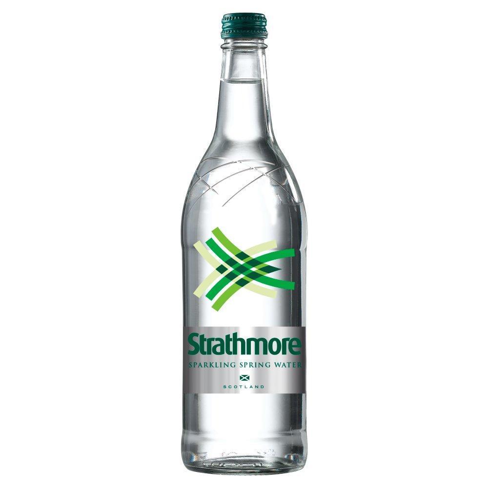 Strathmore Sparkling Spring Water 750ml Glass Bottle-Soft Drink-5012058010813-Fountainhall Wines