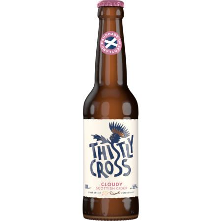 Thistly Cross Cloudy Scottish Cider 330ml-Cider-5060191901703-Fountainhall Wines