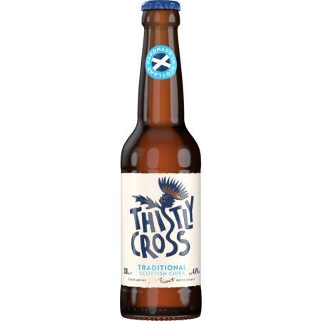 Thistly Cross Traditional Scottish Cider 330ml-Cider-5060191900768-Fountainhall Wines