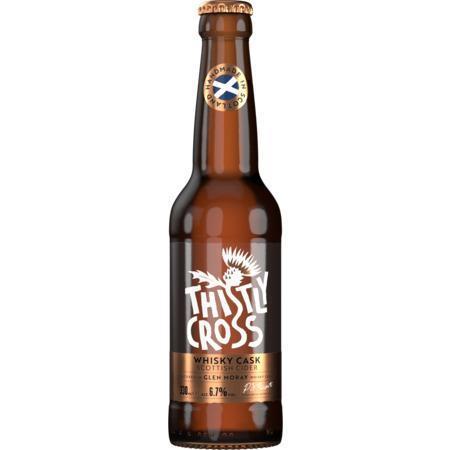 Thistly Cross Whisky Cask Scottish Cider 330ml-Cider-Fountainhall Wines