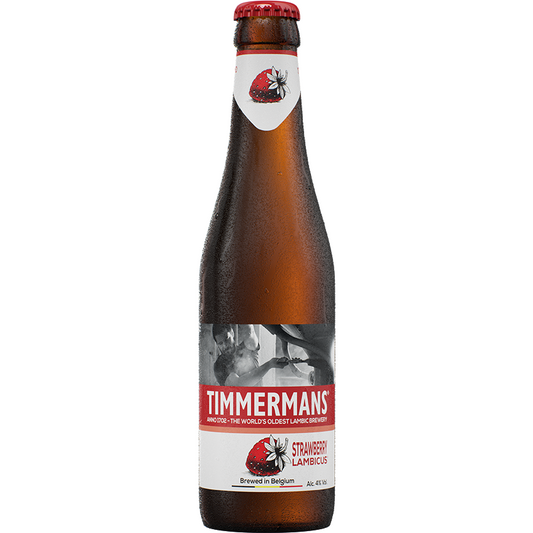 Timmermans Strawberry Lambicus 330ml-World Beer-5411516000630-Fountainhall Wines