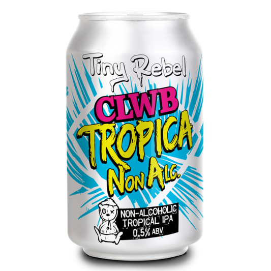 Tiny Rebel Clwb Tropica - Non-Alcoholic Tropical IPA 330ml Can-World Beer-5060343552722-Fountainhall Wines