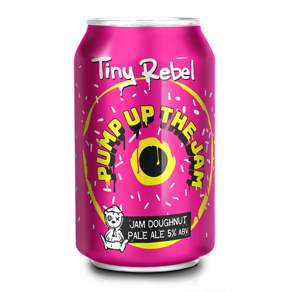 Tiny Rebel Pump Up The Jam - Jam Doughnut Pale Ale 330ml Can-World Beer-5060343551572-Fountainhall Wines