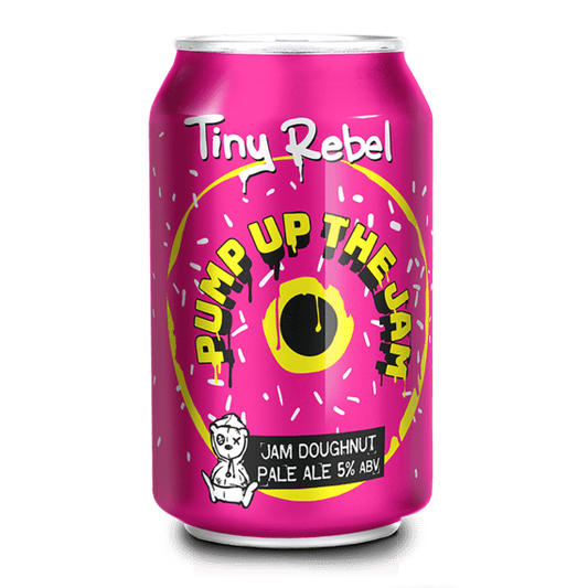 Tiny Rebel Pump Up The Jam - Jam Doughnut Pale Ale 330ml Can-World Beer-5060343551572-Fountainhall Wines