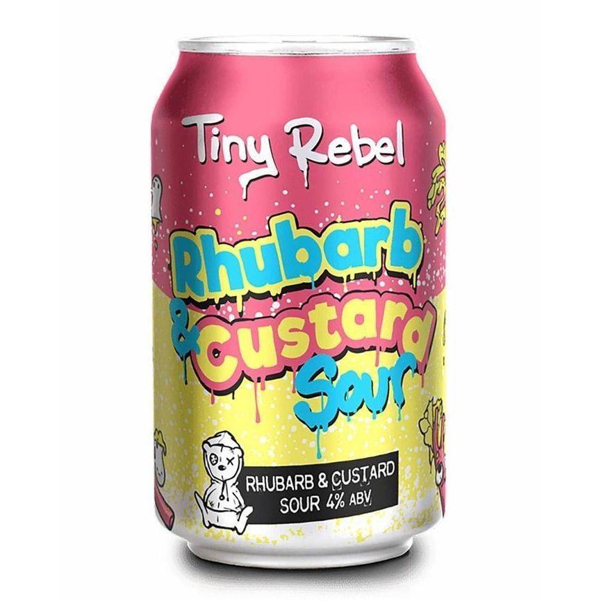 Tiny Rebel Rhubarb and Custard Sour 330ml Can-World Beer-5060343551893-Fountainhall Wines