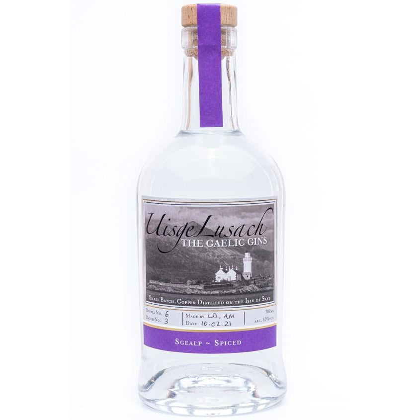 Uisge Lusach Sgealp - The Gaelic Gins Spiced Gin-Gin-5016817000138-Fountainhall Wines