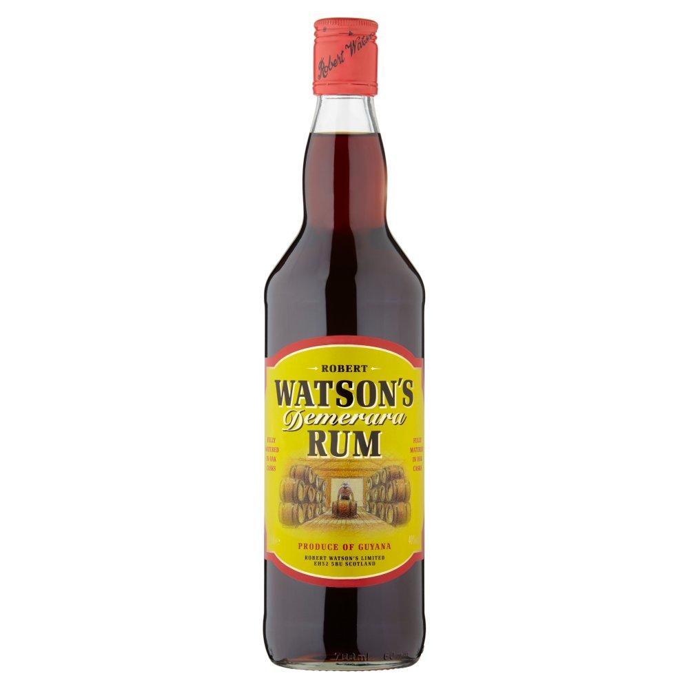 Watson's Demerara Rum 70cl-Dark Rum-Fountainhall Wines