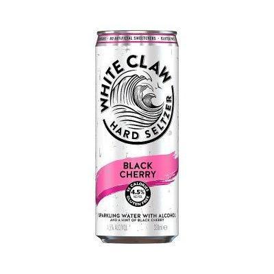 White Claw Black Cherry Hard Seltzer 330ml-RTD's (Ready To Drink)-5391537510076-Fountainhall Wines