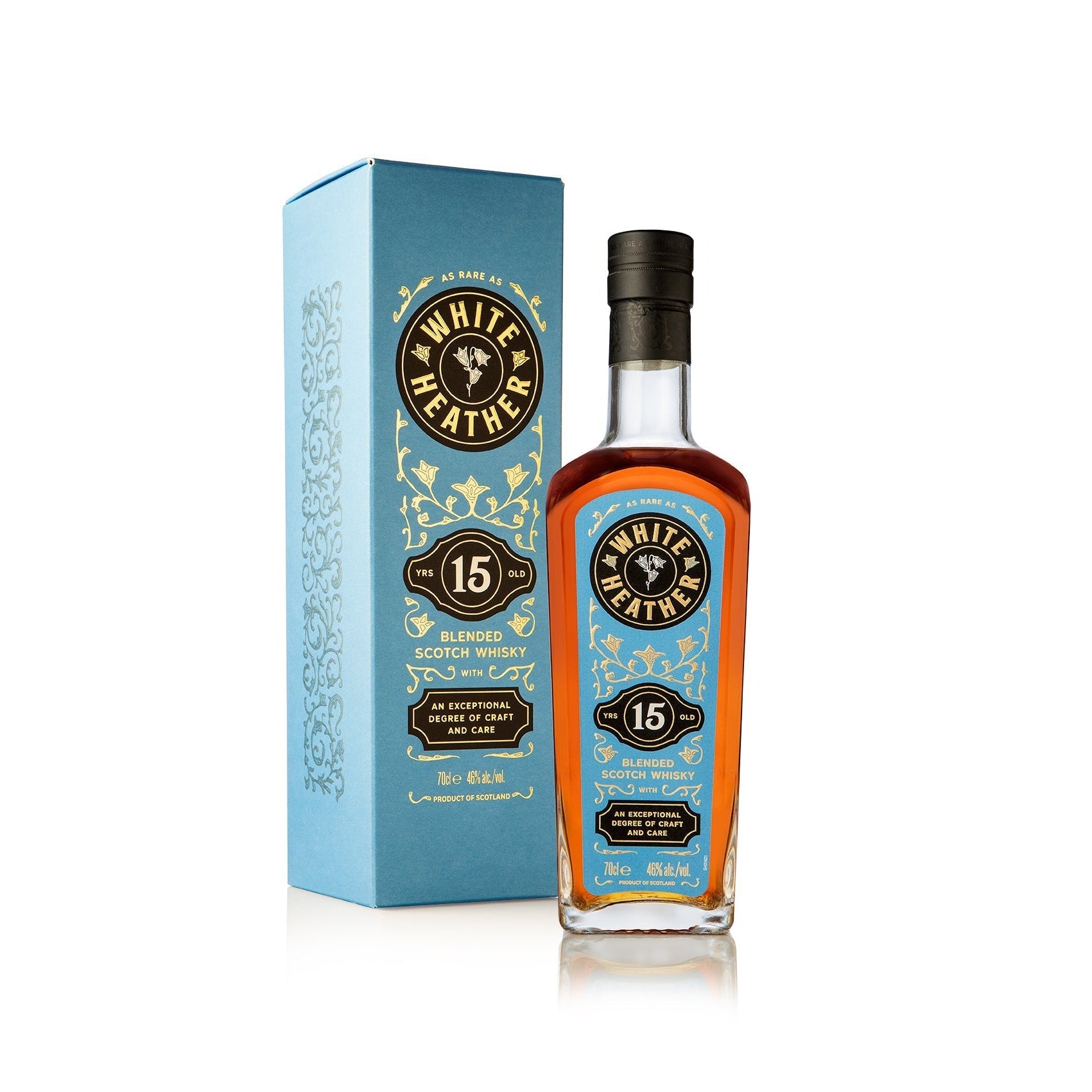 White Heather 15 Year Old-Blended Whisky-5060568324647-Fountainhall Wines