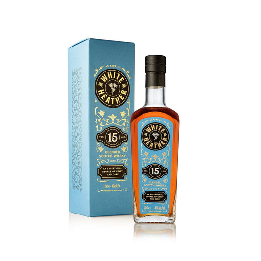 White Heather 15 Year Old-Blended Whisky-Fountainhall Wines