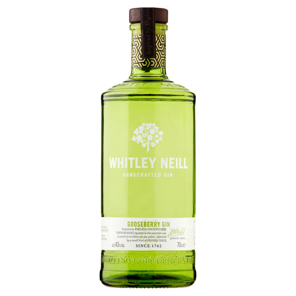 Whitley Neill Handcrafted Gooseberry Gin-Gin-5011166061526-Fountainhall Wines