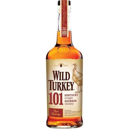 Wild Turkey 101 Kentucky Straight Bourbon Whiskey 70cl-American Whiskey-8000040500036-Fountainhall Wines