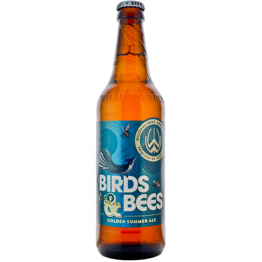 Williams Brothers Birds & Bees - Golden Summer Ale 500ml-Scottish Beers-5034743200491-Fountainhall Wines